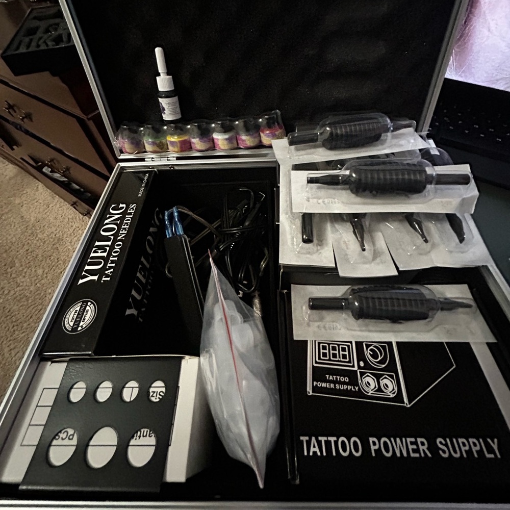 Brand new advanced tattoo full kit